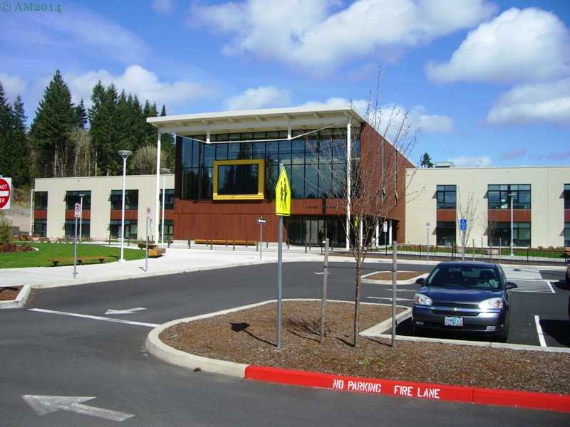The new Vernonia, Oregon school was finished in 2013.